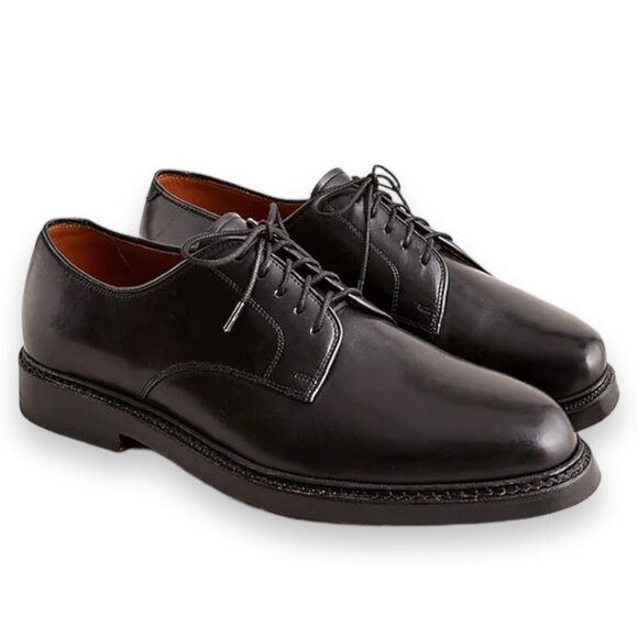 J. CREW Shoes Mens 10 Ludlow Derby’s in Dark Brown Leather Lace Up $248 AH880